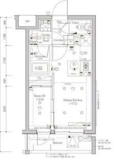 シーフォルム東新宿Ⅱ【2階】の間取り