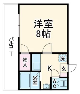 ノーブル【202号室】の間取り