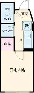 クレシア曳舟【2階】の間取り