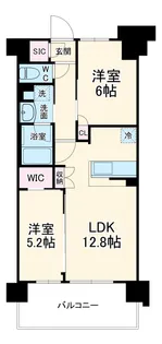 スカイグランデ津田沼【5階】の間取り