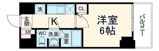 S-RESIDENCE松戸Irise【12階】の間取り