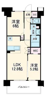 スカイグランデ津田沼【5階】の間取り