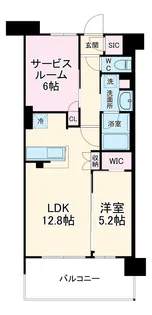 スカイグランデ津田沼【5階】の間取り