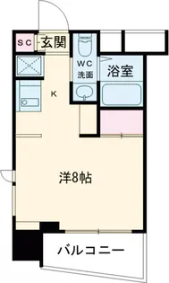 レジディア市谷薬王寺【12階】の間取り