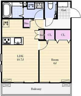 Regaro青葉の森【3階】の間取り
