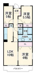 PLENDY新検見川【4階】の間取り