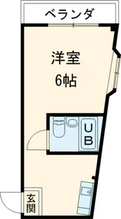 フェンテ・ウノ【310号室】の間取り