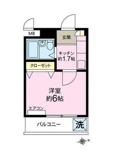 アルベールハイム【2階】の間取り