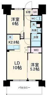 スカイグランデ津田沼【7階】の間取り