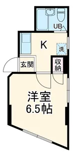 横澤ハイムB【3B号室】の間取り