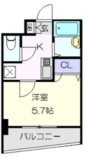 びいⅠ千種【7階】の間取り