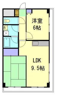 カサヴェルデ【4階】の間取り
