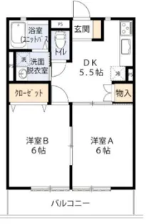 ガーデンヒルズ【1階】の間取り