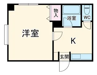 クレスト東大宮【2階】の間取り