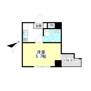 オオタニビル【0306号室】の間取り