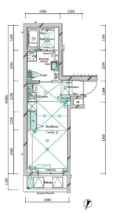 ガリシア中野新橋【3階】の間取り