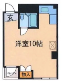 TRUST VALUE 早稲田【4階】の間取り