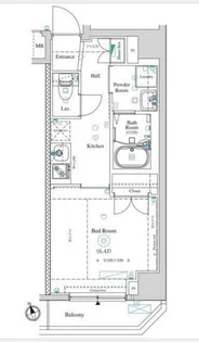 ARKMARK等々力【4階】の間取り