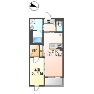 仮)東大泉6丁目マンション新築工事【103号室】の間取り