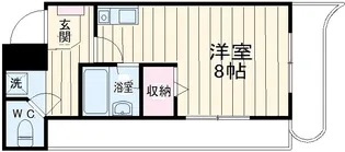 メゾン三京【5030号室】の間取り