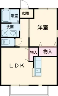 comodo(コモド)【1階】の間取り