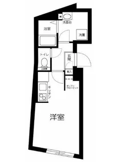 KI−FLAT永福町【102号室】の間取り