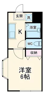 ジュネス・ハッピィ【2階】の間取り