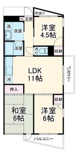 マロード湘南【2階】の間取り