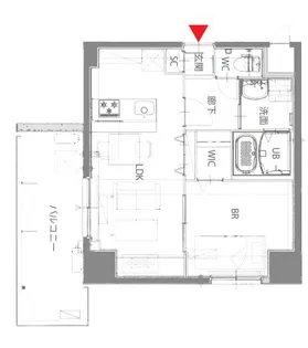 RESPIRE与野【803号室】の間取り