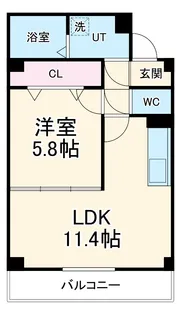 Coq Gasseau【2階】の間取り