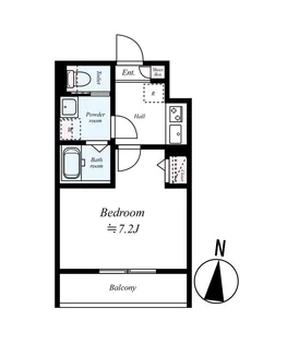 GRADUSかしわ台【2階】の間取り