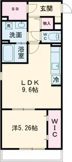 リブリ・赤塚【106号室】の間取り