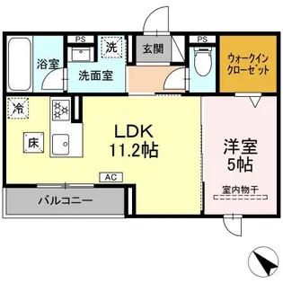 D-avance 柱六番町Ⅰ【2階】の間取り