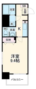 プロシード瑞穂【5階】の間取り