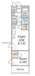 リブリ・曳舟Ⅱ【3階】の間取り