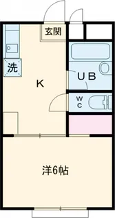 サンシャレー西八【201号室】の間取り