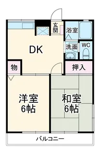 アネックス山王3番館【1階】の間取り