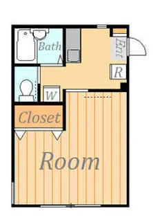 ルーエンハウス【202号室】の間取り