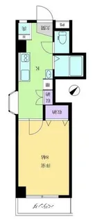 クレールTP【303号室】の間取り