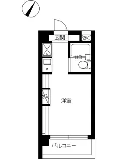スカイコート明大前第2【3階】の間取り