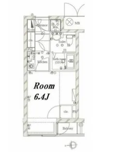 メイクスデザイン白金台【3階】の間取り
