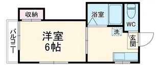 第3鈴木コーポ【103号室】の間取り