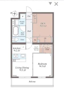 SYMPHONY PARK【3階】の間取り