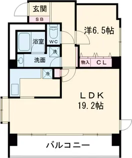 山王ガーデンハイツ【2階】の間取り