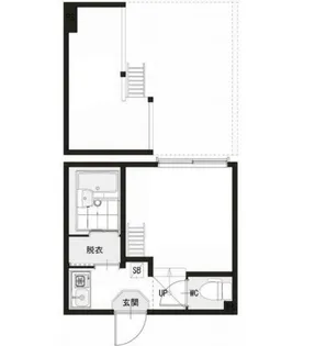 ジオメトリ和泉【2階】の間取り