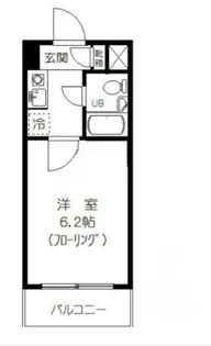 グローリア初穂椎名町【2階】の間取り