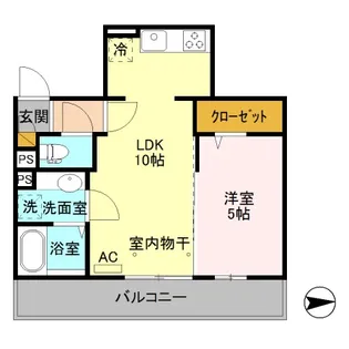 La Provence【3階】の間取り