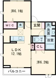 サウスヒルズ世田谷【1階】の間取り