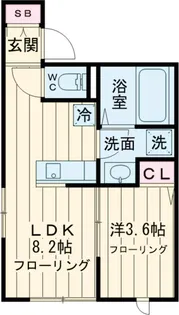 イゾラ・ピナ【2階】の間取り