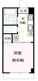 ベレヌ【202号室】の間取り